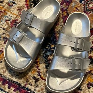 Silver Sandals